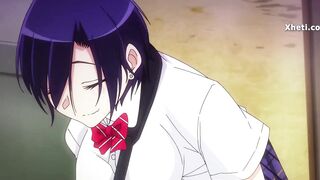 Hot chick in anime gets hard fucked and takes a cumshot - 2 image