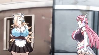 Big-assed Latina gets her tight asshole filled with a massive cock in Hentai Creampie #2 - 4 image