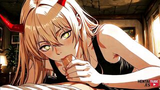 Denji & Power Pic Collection - Japanese Asian Anime Game Porn Video - Uncensored! - 1 image