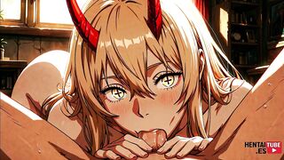 Denji & Power Pic Collection - Japanese Asian Anime Game Porn Video - Uncensored! - 2 image