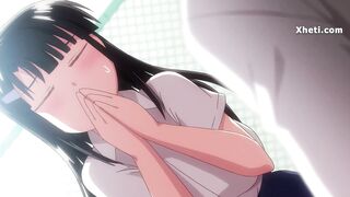 Watch this anime babe get her perfect tits creamed while getting pounded hard - 2 image