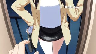 Sexy anime babes get hardcore pussy fucking and cum in mouth - 1 image