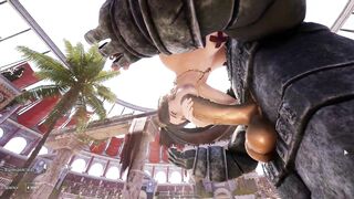 Lara Croft goes deep in an ancient statue & takes a massive creampie in 3D hentai - 8 image