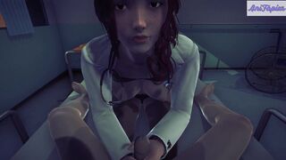 Curvy Doctor Demonstrates New Healing Sex: 3D Hentai Hentai with Big Boobs and Sexy Outfit