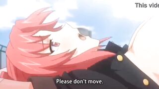 Redhead Hentai Student gets Her Asshole Pounded in a Wild Gangbang - 6 image