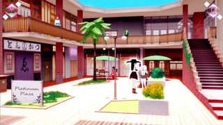 Get ready for a wild threesome with curvy babes and a hung stud in your fantasy!