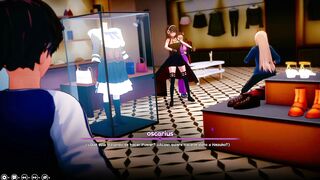 Get ready for a wild threesome with curvy babes and a hung stud in your fantasy!