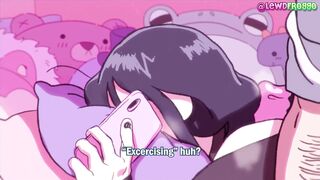 Cute and erotic hentai animation with a twist