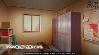 Big-boobed teen gets a public footjob from Rikujou Shoujo Shoujo Himeno Akira 3-5 Eng Sub - 3 image