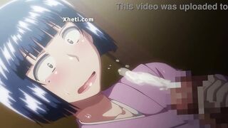 Sexy girl gets hard fucked and cum in her mouth in anime hentai