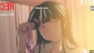 Get up close and personal with a hot anime babe with a perfect ass and massive tits - 8 image