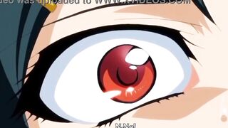 Kinky masked dude pounds his submissive girlfriend's ass in this hardcore hentai