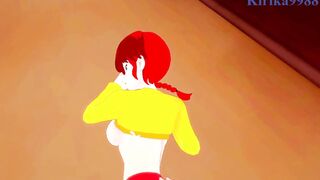 Ranma Saotome's intense sex game - Big boobs and creampies 3D hentai