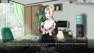 Naruto: Kunoichi Trainer - Big Ass Blonde Secretary Teen Gets Public Office Sex & Creampies Co Worker's Pussy