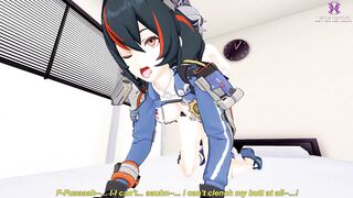 Silver Wolf's hot ass gets destroyed by Zhu Yuan's hot load