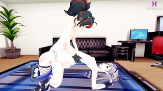 Silver Wolf's hot ass gets destroyed by Zhu Yuan's hot load