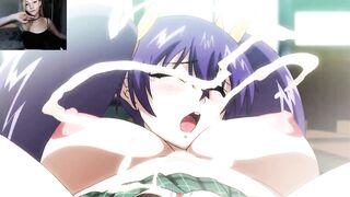 Watch this sexy babe beg for your hard cock in this uncensored hentai English sub - 4 image