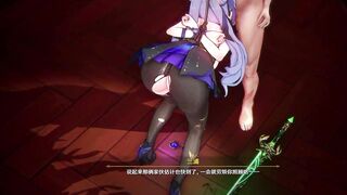 Keqing Gives In to Pleasure After Defeat in 3D Hentai Animation - Ecchi Anime