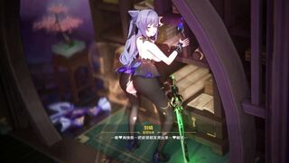 Keqing Gives In to Pleasure After Defeat in 3D Hentai Animation - Ecchi Anime