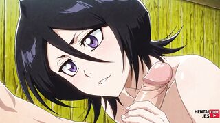 Check out Bleach Hentai - Kuchiki Rukia's uncensored cosplay anime video collection! - 3 image