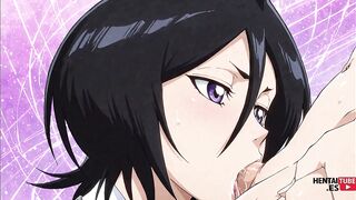 Check out Bleach Hentai - Kuchiki Rukia's uncensored cosplay anime video collection! - 4 image