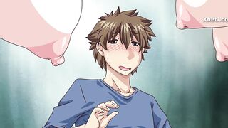 Sexy anime babe gets her perfect tits creamed and takes a hard pounding in her ass - 2 image