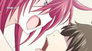 Hardcore hentai action with my busty GF: Big tits, ass, creampie, doggystyle, and more! - 10 image