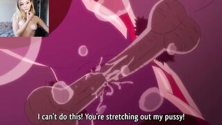 Watch this big-titted babe take a massive creampie in this uncensored hentai! - 9 image