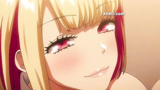 Get a taste of this anime hentai with a perfect tits babe getting creampied and fucked in doggystyle - 1 image