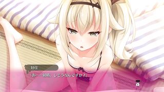 Petite babe in lingerie gets off with cum in bukkake game 14