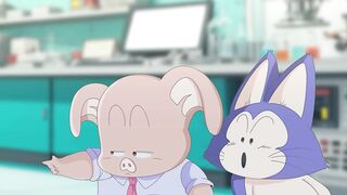 Hentai parody featuring a busty anime demon girl, VegETA & Bula