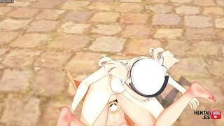 Aether creampied Barbara Fucked twice in Genshin Impact Hentai - Anime Manga Asian Japanese Game Porn