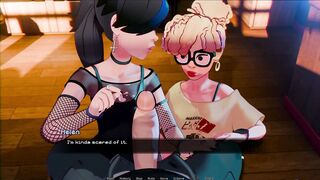 Watch this busty babe's first time with a giant cock - GOTH & NERD hook up with a huge cock for the first time in - 2 image