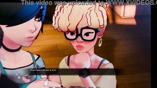 Watch this busty babe's first time with a giant cock - GOTH & NERD hook up with a huge cock for the first time in