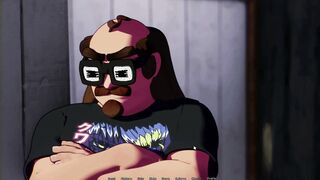 Curvy GOTH GIRL gets her first pornstar interview & pulls my massive rod in POV