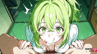 Rina, the hot Asian babe, gets naughty in her apartment with uncensored hentai action!