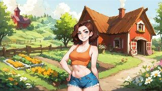 Naughty farmer's daughter gets caught in the act in Taboo Hentai Game - Ep. 8