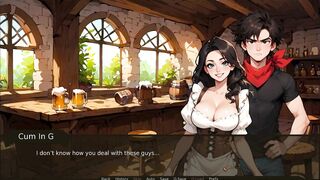 Naughty farmer's daughter gets caught in the act in Taboo Hentai Game - Ep. 8