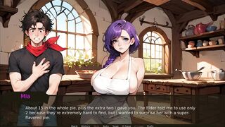 Naughty farmer's daughter gets caught in the act in Taboo Hentai Game - Ep. 8