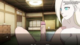 Naruto: Kunoichi Trainer - A Busty 18yo Blonde Teen Ino Yamanaka Gets All Her Holes Creampied in a