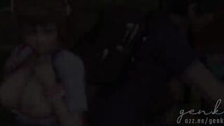 Get up close and personal with this 3D hentai: Chica Y Monje in infidelidad!