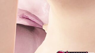 An intense reverse-lifting POV pussy view with Ahri from League of Legends 3D Animation - Big ass gets a hardcore pounding and cumshot finish