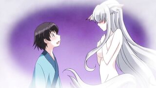 Naughty teen goes wild with foxy girl in hentai sex tape