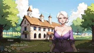 Watch this horny farmer cum hard while playing Taboo Hentai Game - Ep. 9