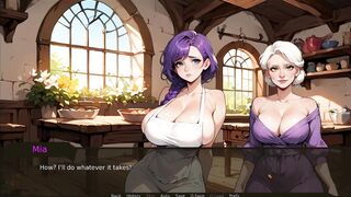 Watch this horny farmer cum hard while playing Taboo Hentai Game - Ep. 9