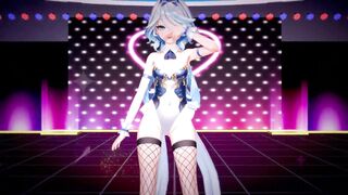 Get lost in the world of Genshin characters4 with this mind-blowing MMD!