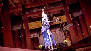 Get lost in the world of Genshin characters4 with this mind-blowing MMD!
