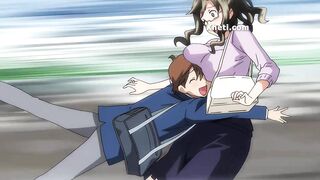 Watch this anime hentai with a huge ass & tits get pounded hard and cum in mouth