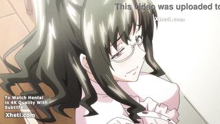 Don't touch this anime babe's big tits and tight pussy, she's all yours! - 6 image