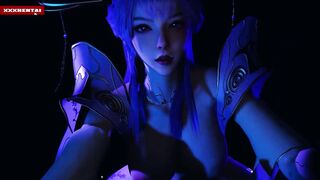 Watch this Asian BBW princess get her big ass and tight pussy pleasured by a big dick in 3D animation